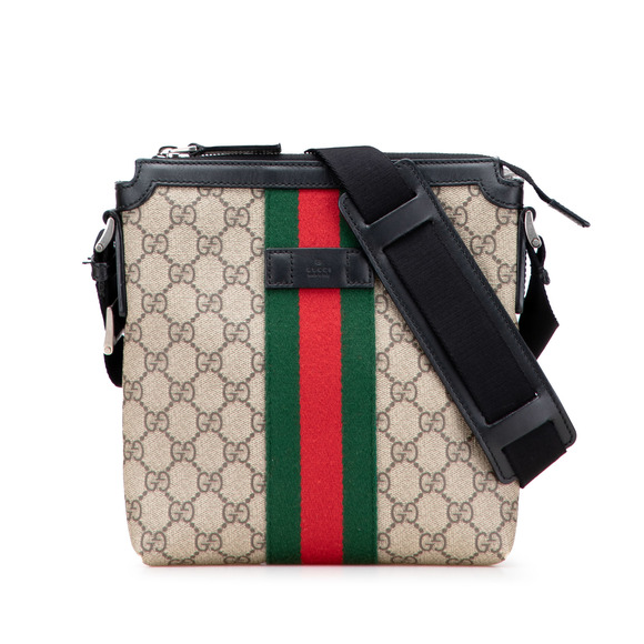 Pre-Loved Gucci GG Supreme Web Crossbody - Picture 1 of 12
